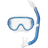 TUSA Sport UC-0110 Elite Adult Single-Window Mask &amp; Snorkel Set