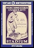 Northwestern Wildcats 2014 Vintage Football Calendar by 