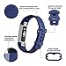 Fundro Replacement Bands Compatible with Fitbit Alta and Alta HR , Newest Sport Strap Wristband with Secure Buckle for Women Men（2- Pack)