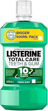 Listerine Total Care Teeth and Gum Mouthwash 600ml