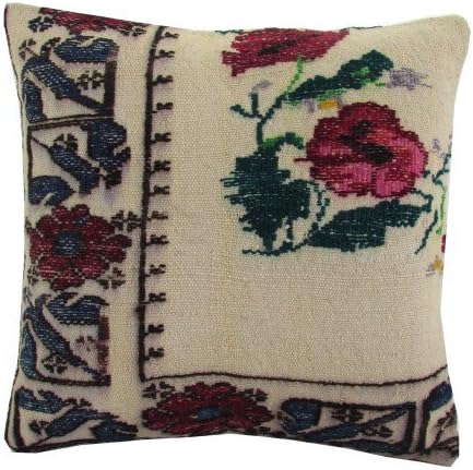 Antique Kilim Pillow Boho Throw Pillow Covers Decorative Pillows Rustic Home Decor House Decoration Pillows