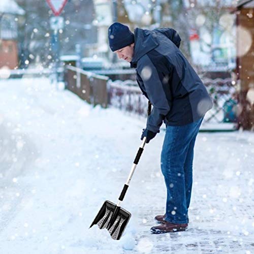 3-in-1 sneeuwschop kit sneeuwschop + sneeuw roterende borstel + ijsschraper uitschuifbare sneeuwborstel voor auto… - Afbeelding 7