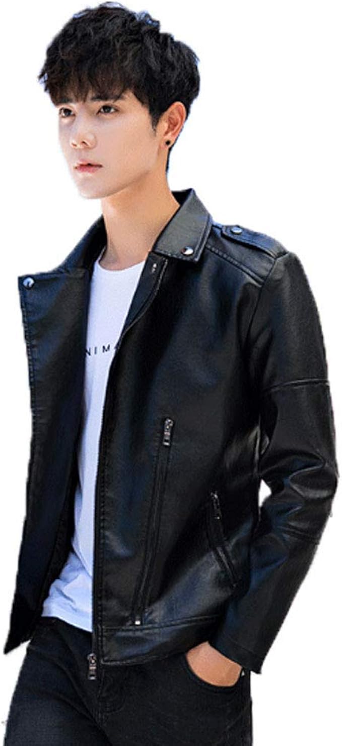 Amazon ジャケットメンズ レザージャケット ライダースジャケット