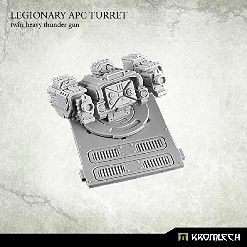 Sci-Fi Miniatures - Vehicle Conversion Bits 28mm Legionary APC Turret - Twin Heavy Thunder Gun