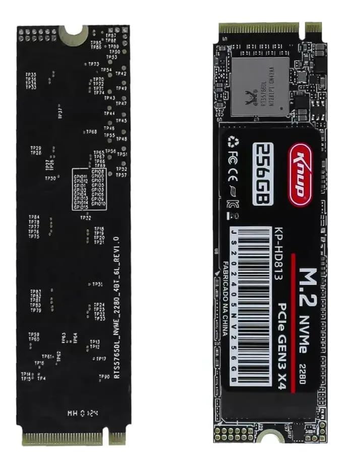 Knup SSD M.2 2280 NVMe 256GB KP-HD813 para PC e Notebook