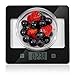 Glass Kitchen Scale, Home Gizmo Food Scales Digital Weight Gram, Small Postage Scale Multifunction Accurate with Large LCD Display for Baking and Cooking(11.02lb/5 kg)