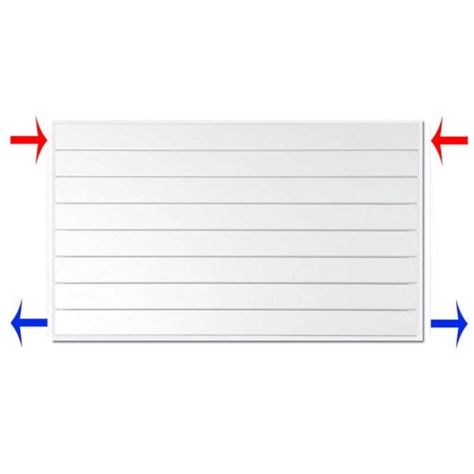 Design Paneelheizkörper horizontal Höhe 602 mm seitlicher Anschluß verschiedene Breiten Heizkörper Badheizkörper (602 mm x 10