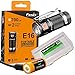 Fenix E16 700 Lumen CREE LED EDC/keychain Flashlight, Fenix ARB-L16-700U USB rechargeable battery and EdisonBright battery carry case bundle