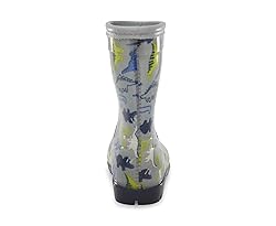 carter's Boy's Nick Rain Boot, Grey, 4 Toddler