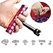Fly5D 7Pcs Paintless Dent Removal Repair Tool Kits PDR Kits T-Bar Handle Dent Puller with Aluminum Glue Puller Tabs