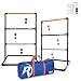 Rally and Roar Premium Ladder Ball Toss Game for Adults, Family - Outdoor Ladders Set with Canvas Bag, Resin Bolos, and Thick PVC Piping - Backyard Games, Activities