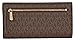 MICHAEL Michael Kors Checkbook Wallet Brown One Size