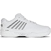 K-Swiss Men's Hypercourt Express 2 HB Tennis Shoe, White/Black, 8.5 M
