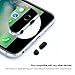 [15 Pack] ProCase Anti-Dust Plugs for iPhone SE 2020, iPhone X, 8 Plus, 8, 7 Plus, 7, 6s Plus, Silicon Port Covers Dust Caps for iPhone iPad iPods –Black