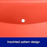 Oxford A4 Plastic Wallets Pack of 5 Assorted Colours view 5