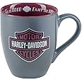 Harley-Davidson Enjoy The Ride B&S Ceramic Coffee Mug - Gray - 15 oz. HDX-98628