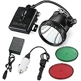 Rechargeable Dimmable Headlamp For Hiking,Fishing,Hunting Coon,Hog,Coyote,Aligator,Predators