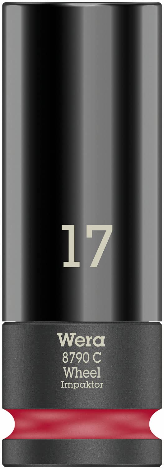 Wera 05004590001 8790 C Wheel Impaktor Socket with 1/2" Drive 17,0