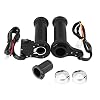 EVGATSAUTO motorfiets elektrisch verwarmde handgrepen, 1 paar 22 mm (7/8 “) motorfiets universele elektrische hete…