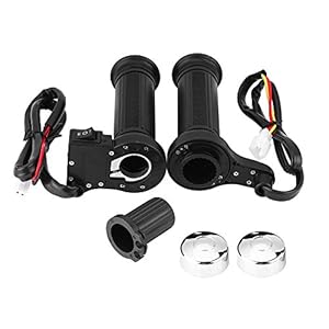 Keenso Heated Grips 1 paar motorfietshandgrepen 22 mm 7/8 inch greepverwarming motorfiets handgrepen stuurverwarmer met…