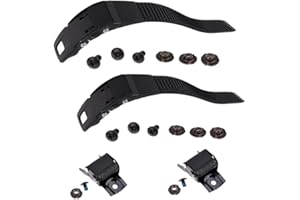 Grneric Roller Skate Strap, 2 Set Replacement Inline Roller Skate Shoes Energy Strap Buckles with Screws Suit for Men Women K