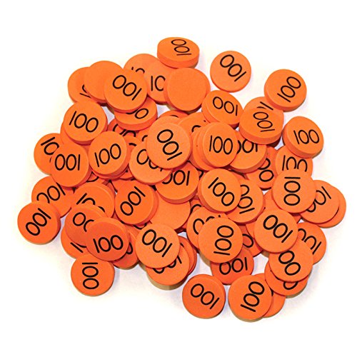 Amazon Place Value Disks 1 3 100 Hundreds Disks Singapore Math 