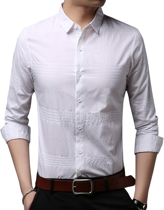Amazon Ceen ワイシャツ メンズ 薄手 コットン 長袖 ビジネス 通勤 スリム シャツ 通販