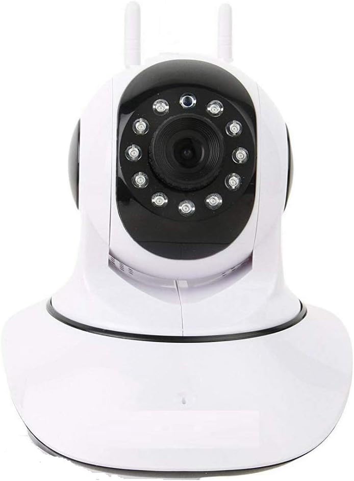 Gradeo V380 Wireless HD IP Security Camera with 360 Degree Rotable/Dual Antenna for Home,Office,Security (Assorted Colour)