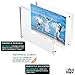 Acrylic Picture Frames 5x7 - Double Sided Magnetic Picture Frame, Floating Acrylic Photo Frame Set for Home Office Or Cubicle Decor (Pack of 5)
