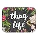 Alamana Thug Life Doormat Floor Mat Rug Indoor/Outdoor/Front Door Mats Non Slip
