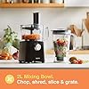 VonShef-Food-Processor--750W-Multifunctional-8in1-Chopper-Knead-Dough-Blender-Citrus-Juicer-Shredder-Slicer-Emulsifier-Grater--Features-2-Speeds-Pulse-Controls-2L-Mixing-Bowl-18L-Jug VonShef Food Processor – 750W Multifunctional 8in1 Chopper, Knead Dough, Blender, Citrus Juicer, Shredder, Slicer…