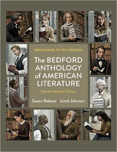 Amazon Com The Bedford Anthology Of American Literature Shorter Edition Beginnings To The Present 9780312597139 Belasco Susan Johnson Linck Books