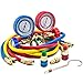 Biltek HVAC R12 R22 R502 A/C Diagnostic Manifold Gauge Kit w/Quick Coupler High/Low