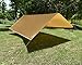 Gold Armour Rainfly Tarp Hammock, Premium 14.7ft/12ft/10ft/8ft Rain Fly Cover, Waterproof Ultralight Camping Shelter Canopy, Survival Equipment Gear Camping Tent Accessories (Khaki 12ft x 10ft)