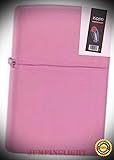 238 Pink Matte Lighter with Flint Pack - Premium