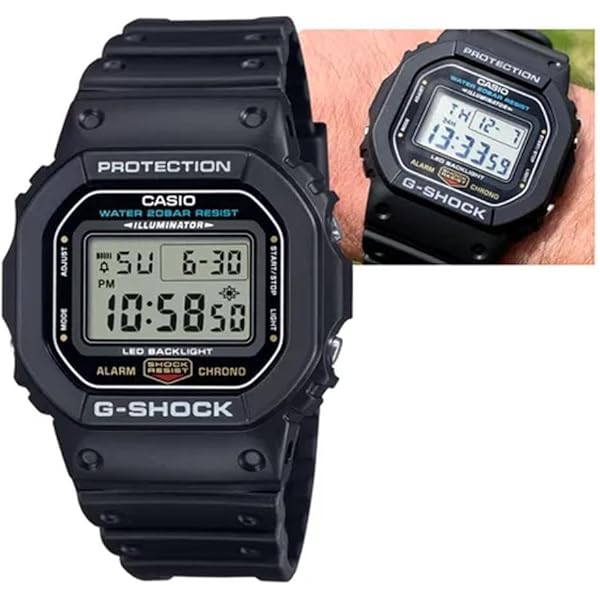 Relógio Masculino Casio GWX-5600-1JF G-Shock G-Lide Resistente com