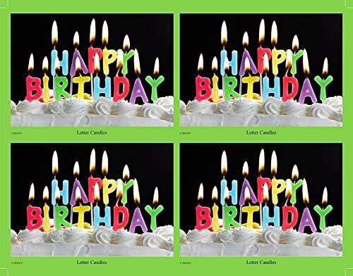 DI Direct C-BDAY9 "Birthday Letters" Laser "Recall Card" "Birthday Card"