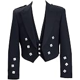 Prince Charlie Jacket and Vest Scottish Traditional Jacket Highlander Waistcoat Wedding Groom Dress