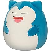 Squishmallows Pokemon Snorlax Plush Toy, 25 cm, Add Snorlax to Your Squad, Ultra-Soft Plush Stuffed Animal, Official Jazwares