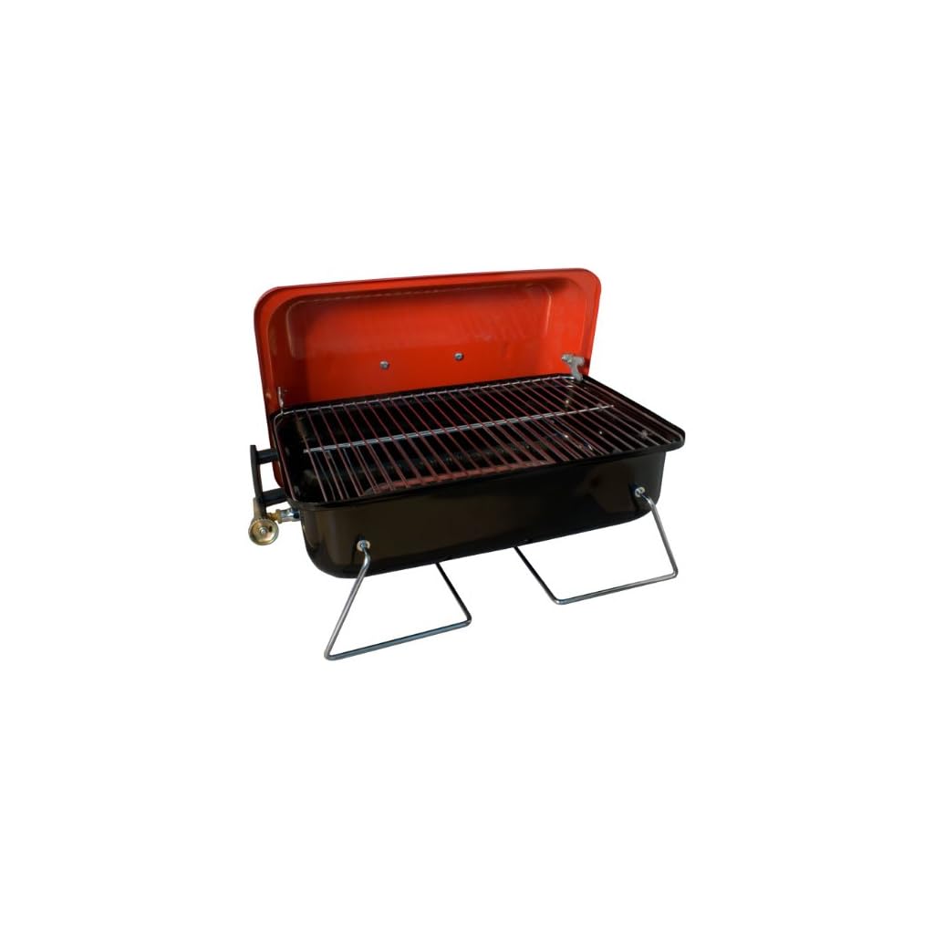 ACTIVA Halifax Lava Stone Gas BBQ Grill Gas BBQ 1 Burner Gas Barbecue Grill 1 Burners with 5,5