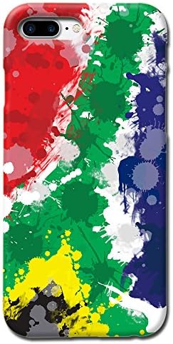 Republic of South Africa National flag Design Matte Hard Case Cover For Iphone 7 Plus 8 Plus [Scratch Resistant]