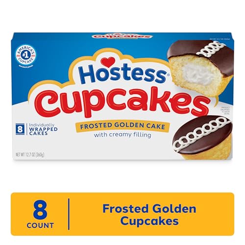 HOSTESS GOLDEN CUPCAKES, 12.7 OZ, 8 COUNT