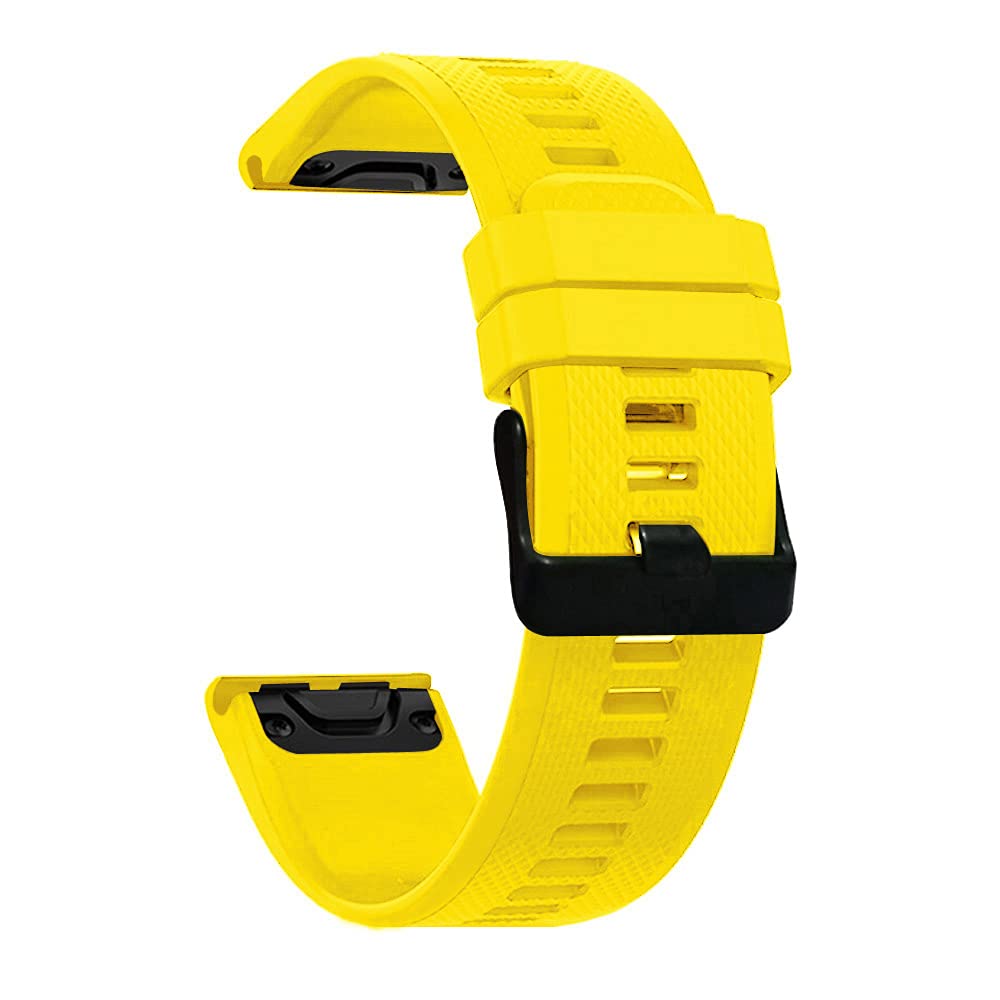 AISPORTS 22mm Quick Fit Watch Strap Compatible for Garmin Instinct 2/1/Crossover Strap Silicone Wristband Bracelet Replacement Band for Garmin Epix Pro Gen 2 47mm/Epix Gen 2 47mm