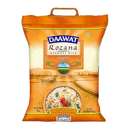 Daawat Rozana Super Basmati Rice, 5kg