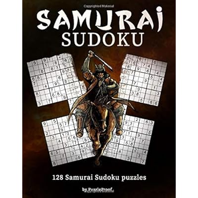buy samurai sudoku puzzle book 128 samurai sudoku puzzles two skill levels medium and hard one samurai sudoku puzzle on a page solutions included samurai sudoku books paperback large print october