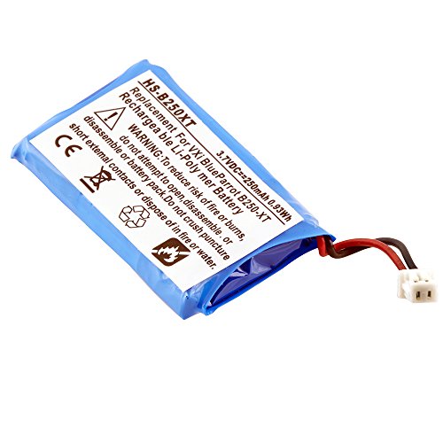 Ultralast Rechargeable Replacement Battery for VXI Blue Parrott 052030, 502030 fits BlueParrott B250-XT Wireless Bluetooth Headset, Roadwarrior, Blue-Parrot PL602030