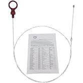 Automatic Transmission Dipstick for Chrysler Jeep Dodge 8863B 9336 9336A | Level Tool with Directions Check auto Trans Fluid Oil Level -Dealer 42RLE NAG1 62TE, 2.7 3.5 3.6 3.7 5.7 6.1 6.4