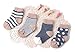 Cuca Dunna Infant Socks Baby Socks Toddler Socks For Girls And Boys,Cute socks 4 Pairs (XS 0-6months, Blue)