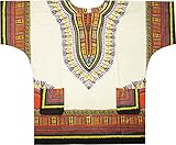 Mens Traditional African Dashiki Shirt - Many Colors
