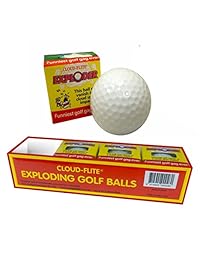 JP Lann Golf Cloud Flite Exploder pelota de golf (paquete de 4), color blanco, tamaño estándar